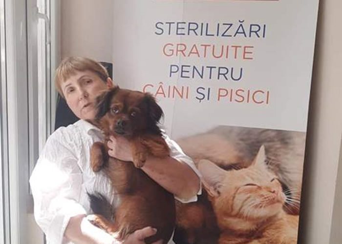 Valentina Ichim, eine sehr engagierte Tierschützerin
