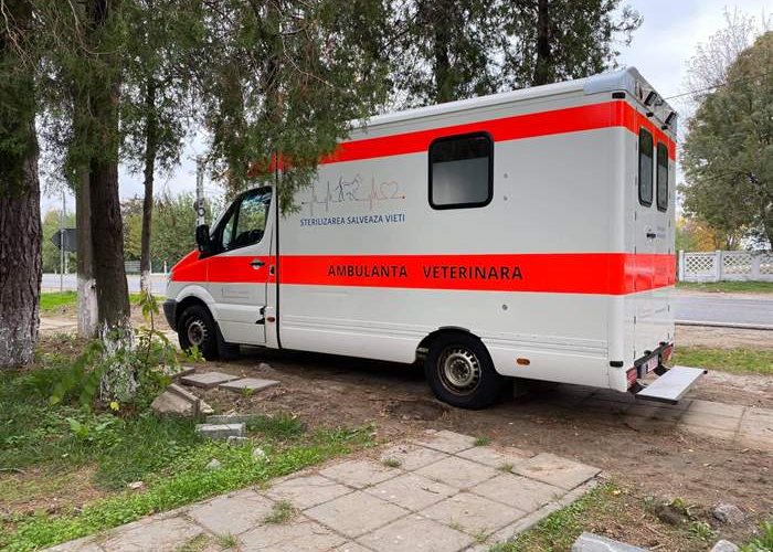 The SUST castration mobile was on the road again in Romania