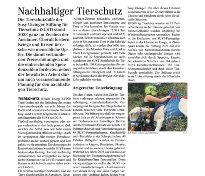 Elgger | Aadorfer Zeitung - April 2024