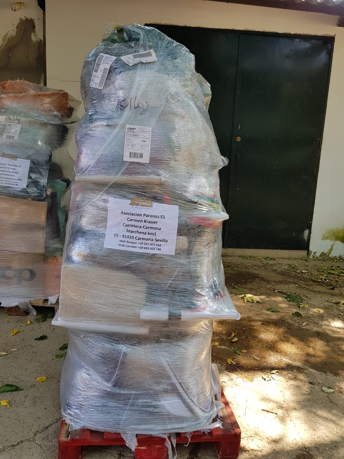 Ihre Spenden kommen an: Materiallieferungen nach Spanien