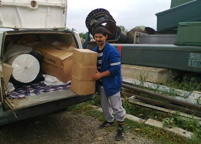 Materiallieferung für das städtische Tierheim in Galati, Rumänien
