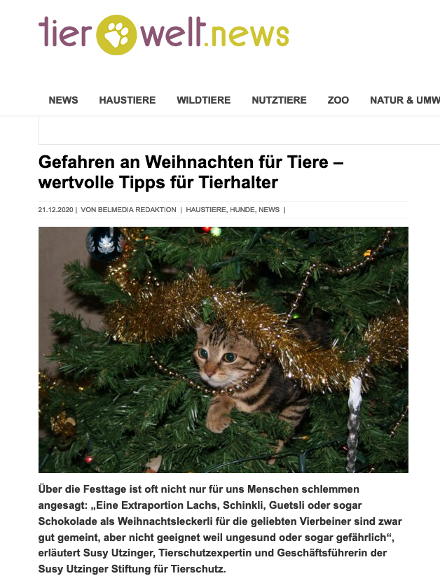tierwelt.news - Dezember 2020