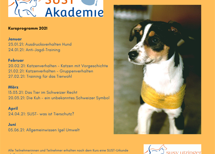 SUST Academy - Animal welfare through knowledge