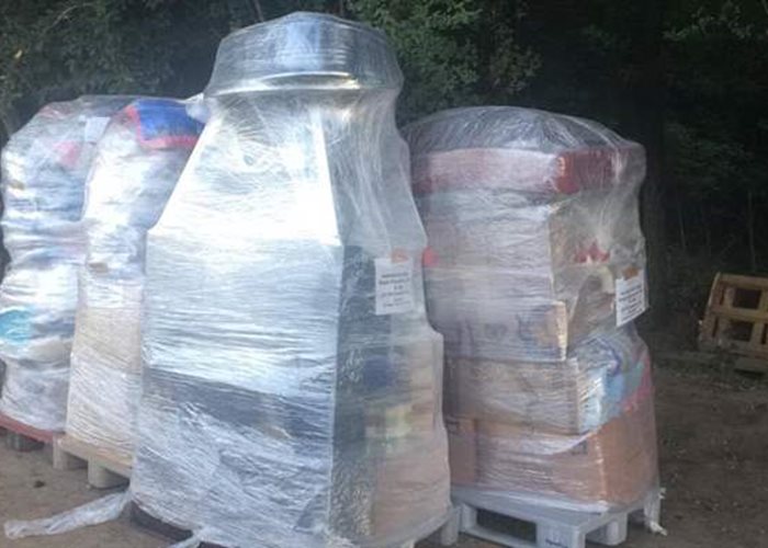 Ihre Spenden kommen an: Materiallieferung nach Rumänien