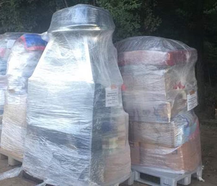 Ihre Spenden kommen an: Materiallieferung nach Rumänien