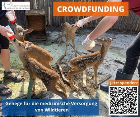 Crowdfunding für Wildtiergehege