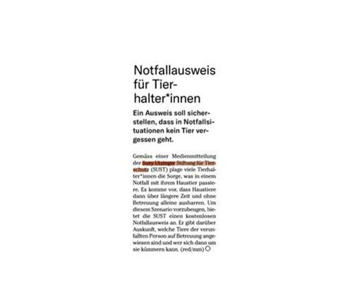 Höngger Zeitung - Januar 2024