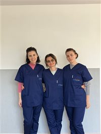 Das Team vom SUST-Tierwaisenhospital Moreni, Rumänien
